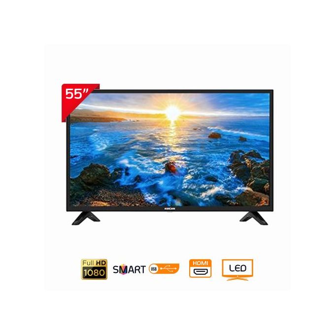 Bruhm BTF-55SS UHD 4K Smart Digital LED TV - 55'' Black